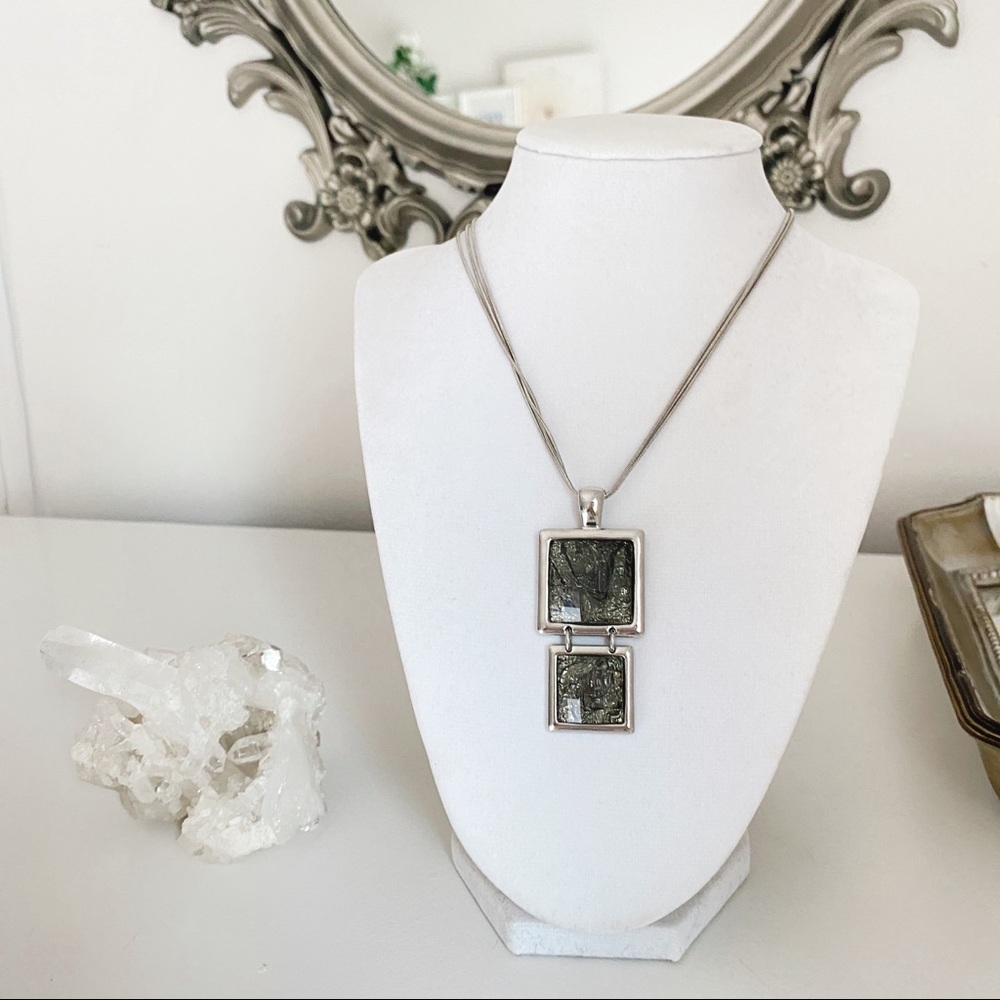 18 inch triple chain necklace